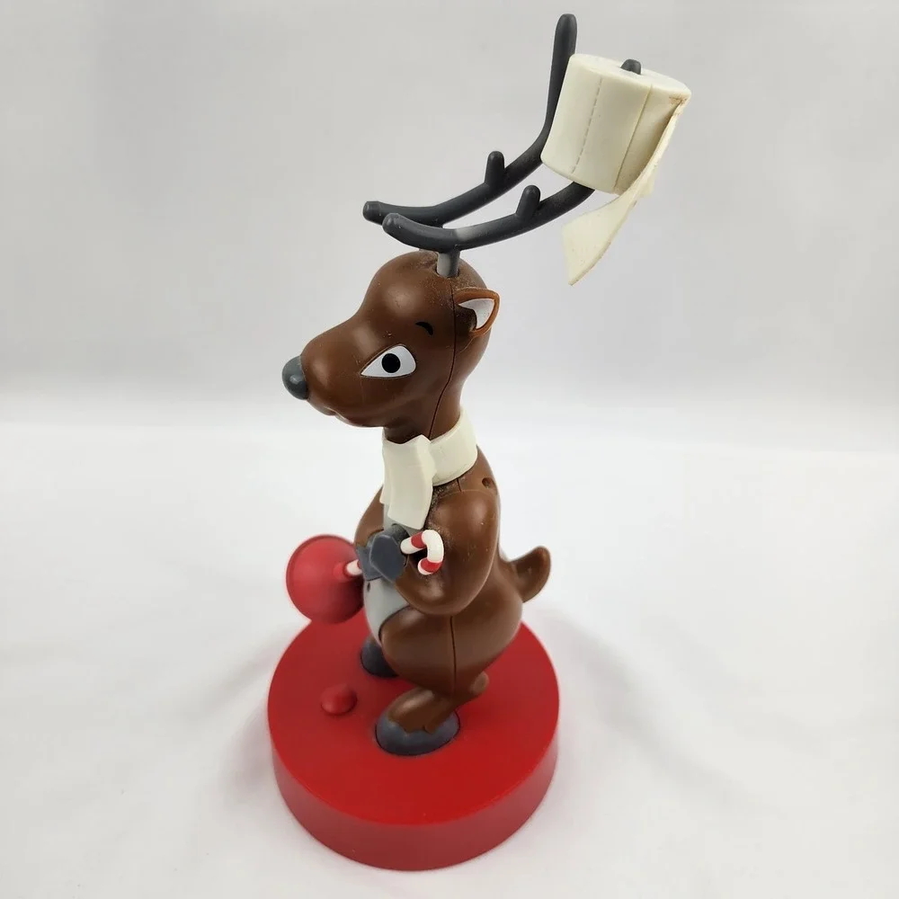 Hallmark Deer‎ John Toilet Reindeer Bathroom Humor Singing Jokes Motion Sensor